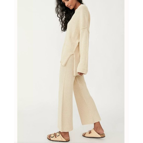 Free People Hailee Sweater Set - Au Lait - Picture 7 of 8